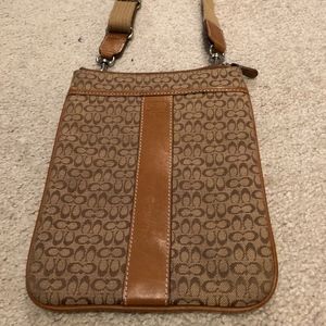 Coach Crossbody Bag, 9" X 7"